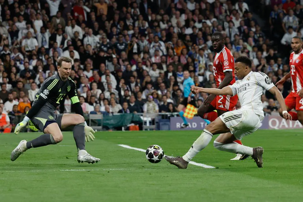 Real Madrid vs FC Bayern Munich UEFA Champions League 2026 Quarter Final First Leg Live: Two big saves from Neuer; RMA 0-0 BAY