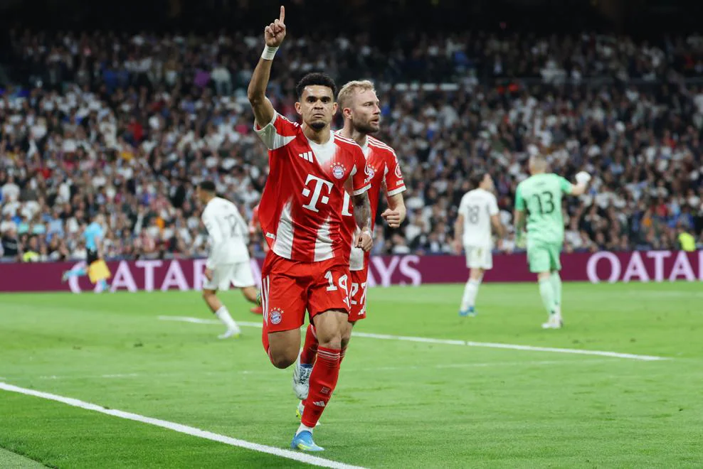 Luis Diaz Real Madrid vs FC Bayern Munich UEFA Champions League 2026 Quarter Final First Leg Live: Luis Diaz gives Bayern the lead; RMA 0-1 BAY