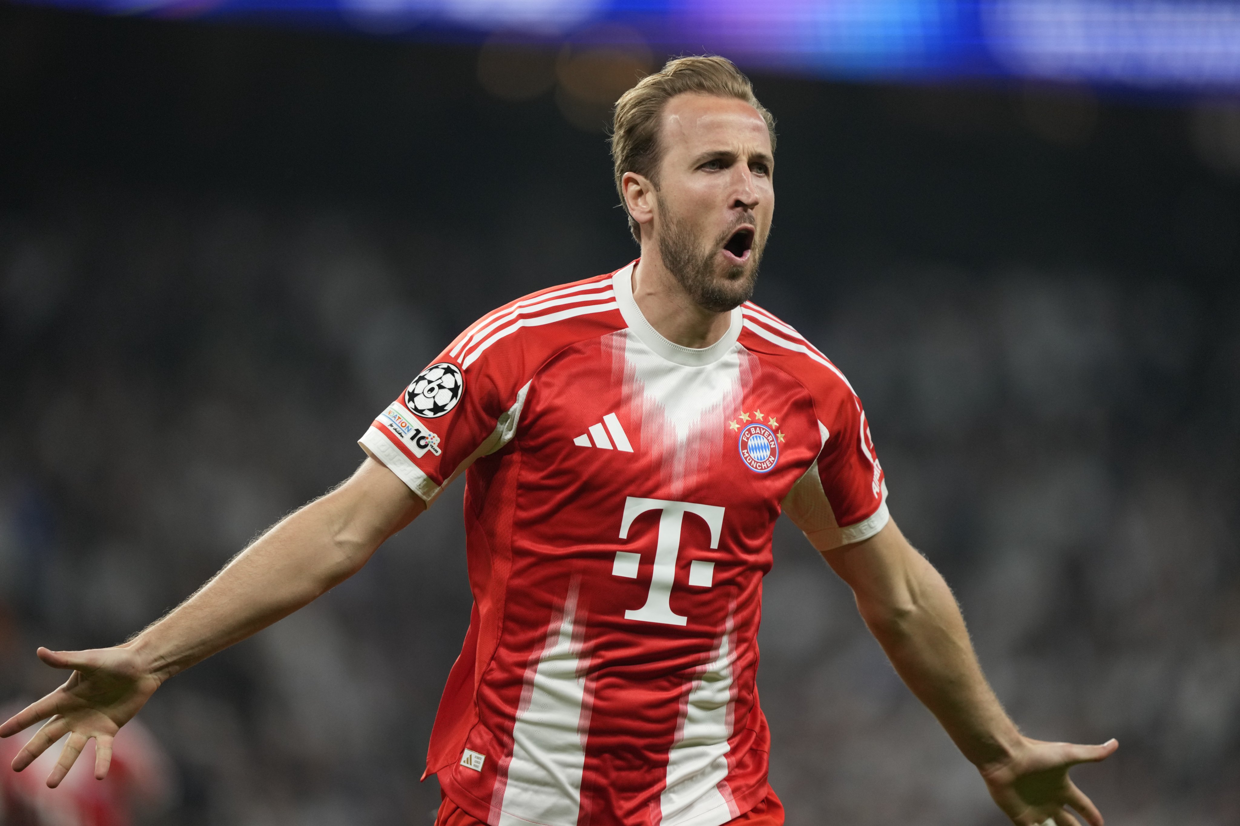 Harry Kane goal vs Real Real Madrid vs FC Bayern Munich UEFA Champions League 2026 Quarter Final First Leg Live - Harry Kane doubles the lead; RMA 0-2 BAY