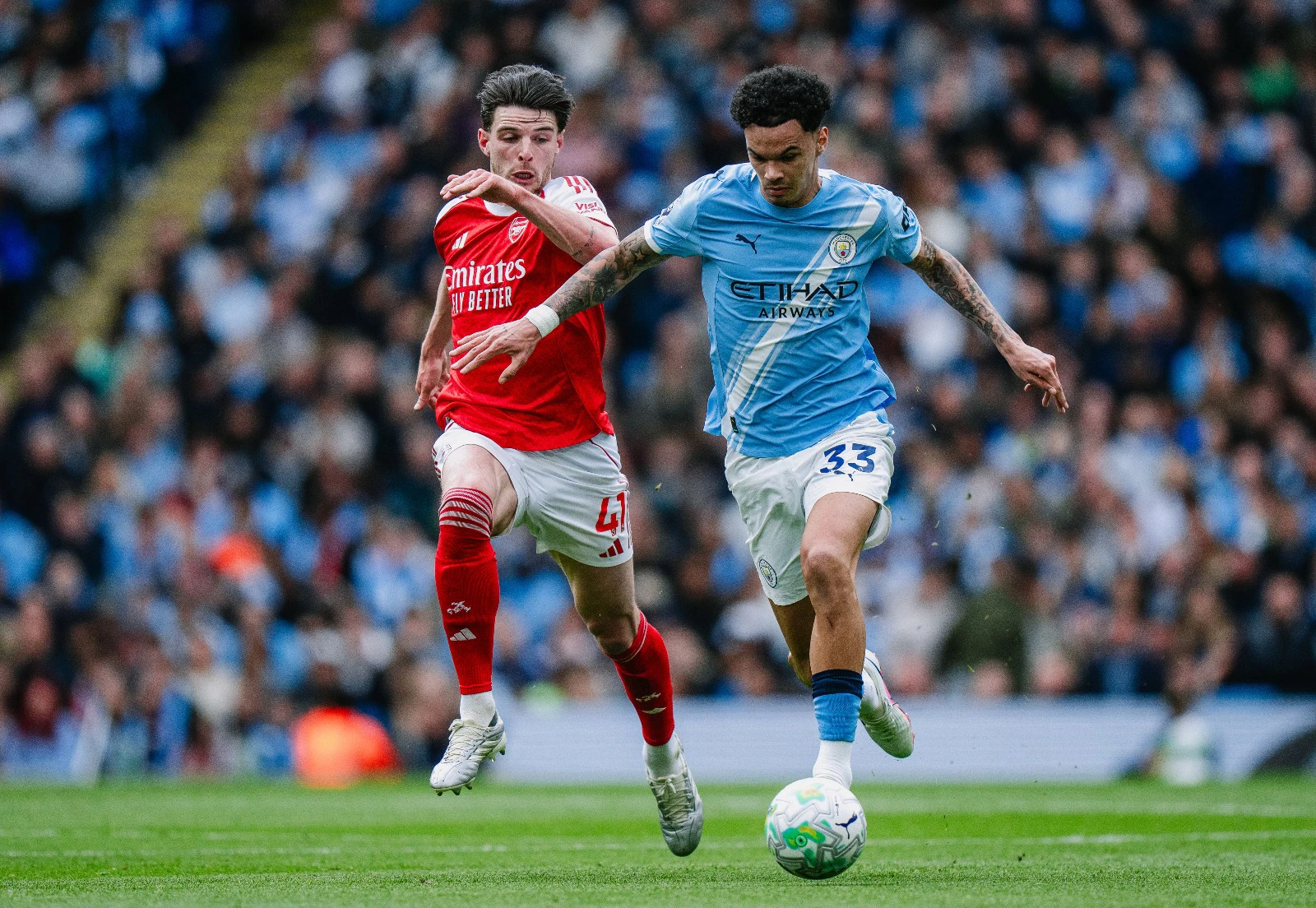 Manchester City vs Arsenal, English Premier League 2025/26 LIVE: Nico O&rsquo;Reilly had a great first-half