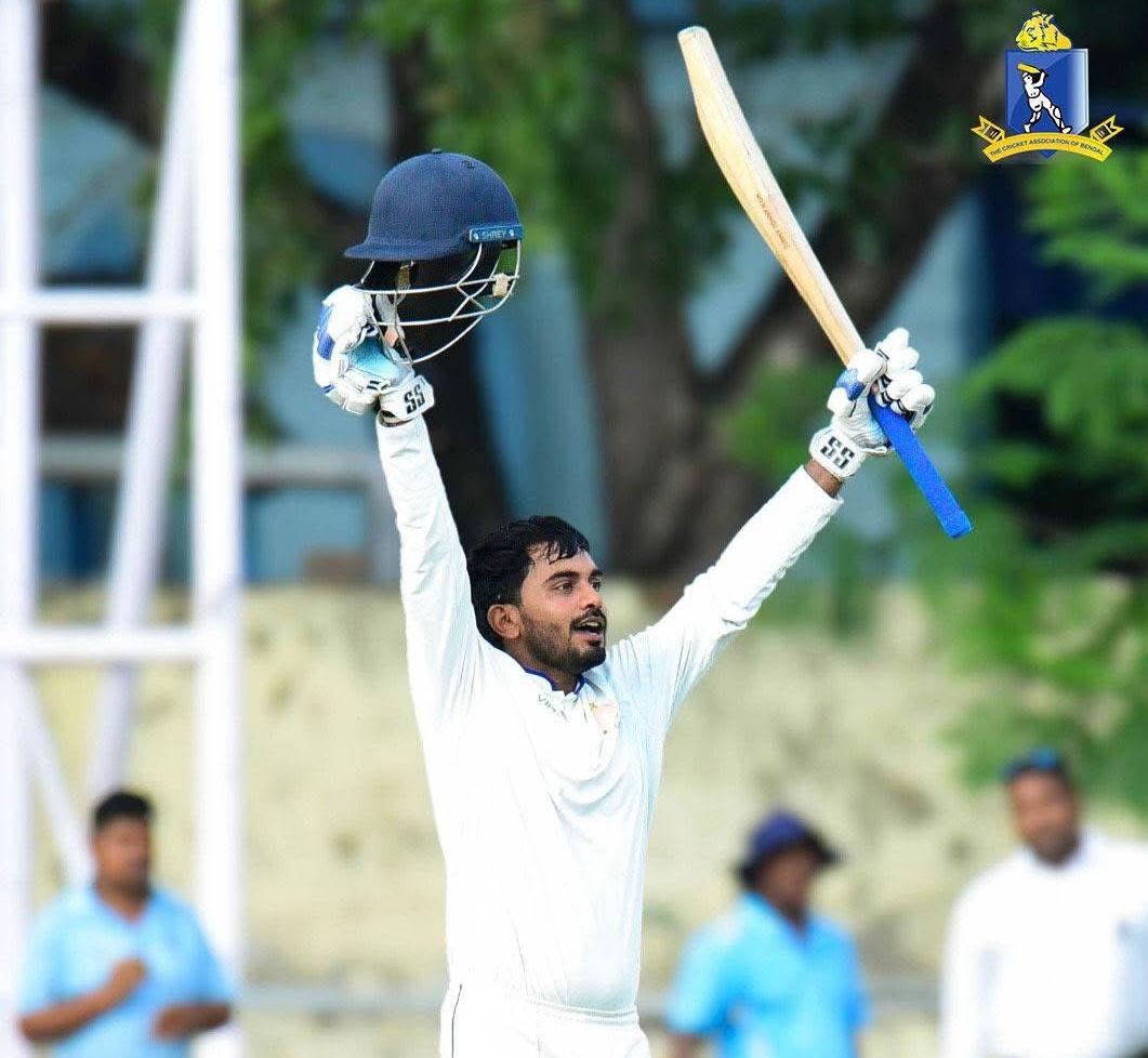 Sachin Yadav scored 114 off 224 in the Town Club vs Mohun Bagan, Kolkata First-division final